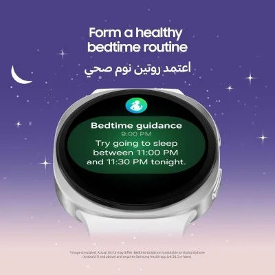 Samsung Galaxy Watch8 (Bluetooth, 40Mm) Silver
